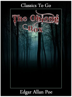 cover image of The Oblong Box